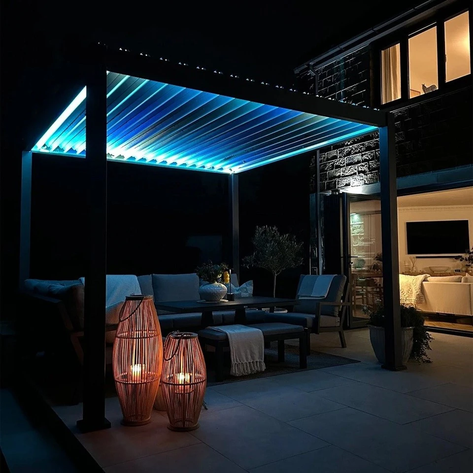 Aluminum Louvered Patio Cover factory